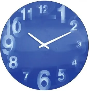 Nástenné hodiny 3077bl Nextime 3D 39cm