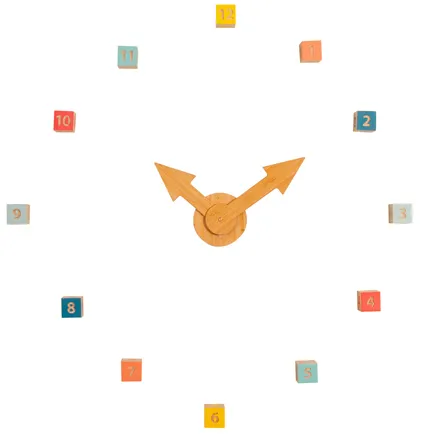Nástenné hodiny J.I.P. DIY Blocks