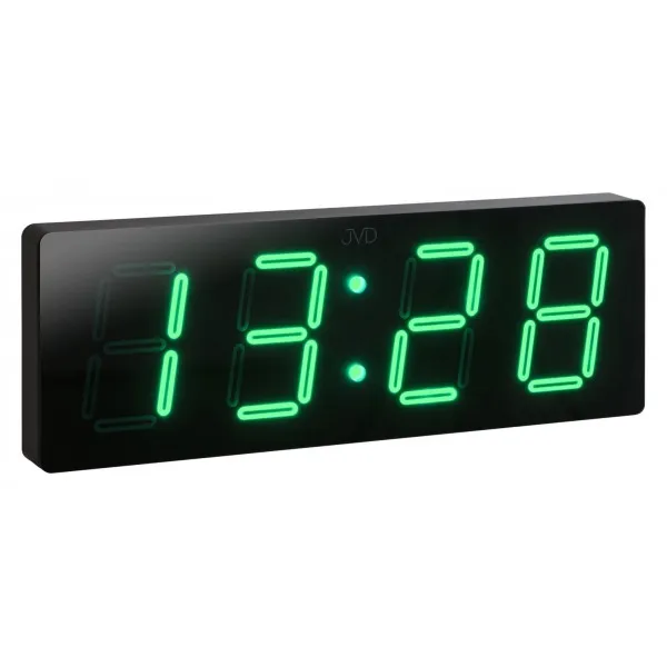 Digitálne hodiny JVD DH1.3 – Moderný dizajn so zeleným LED podsvietením