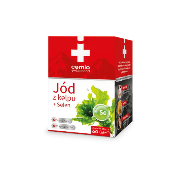 Cemio Jód z kelpu, 60 tabliet