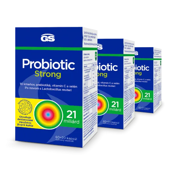 GS Probiotic Strong, 240 kapsúl