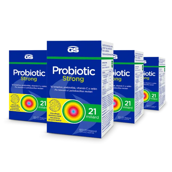 GS Probiotic Strong, 320 kapsúl