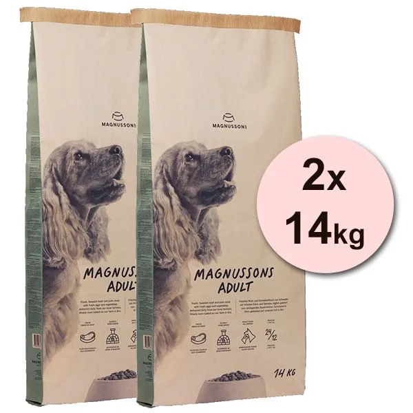 Magnusson Meat & Biscuit ADULT 2x14kg