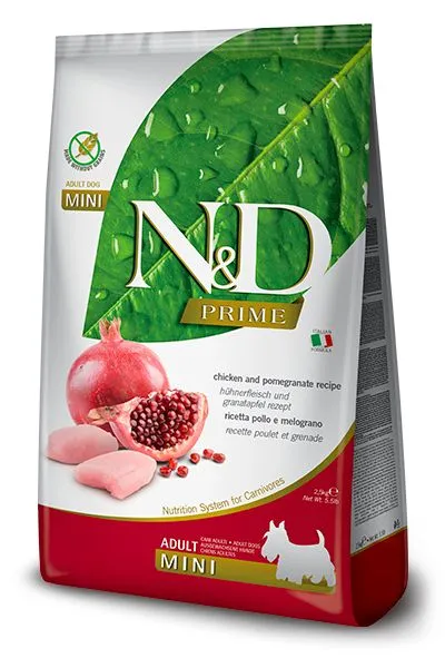 Farmina N&D dog GF ADULT MINI Chicken & Pomegranate 0,8 kg