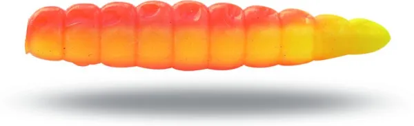 Magic Trout Nástraha B-Maggot 2,5cm cesnak  Orange/Yellow