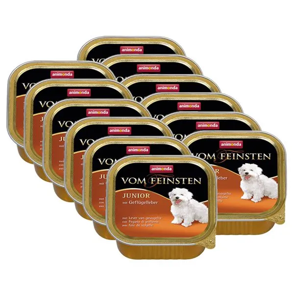 ANIMONDA paštéta Junior - hydinová pečeň, 12 x 150 g