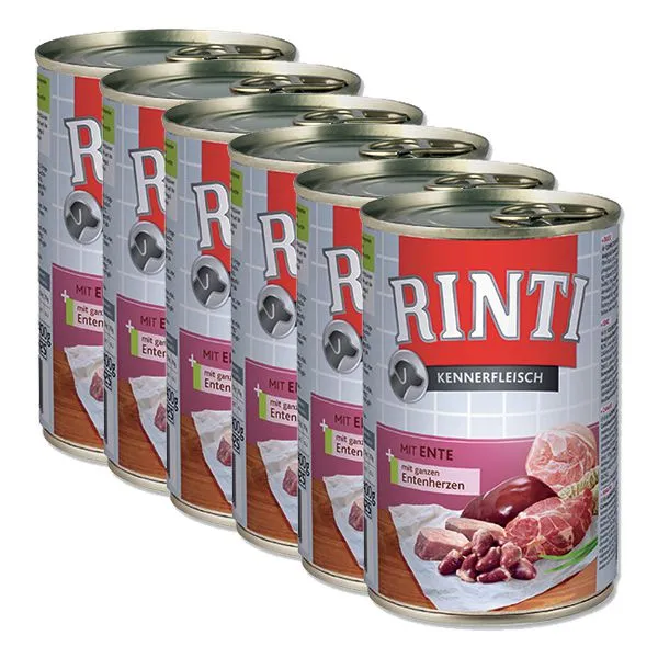 RINTI Kačacie srdcia - konzerva 6 x 400g
