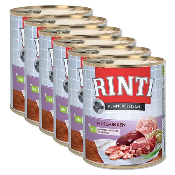 RINTI Šunka - konzerva 6 x 800g