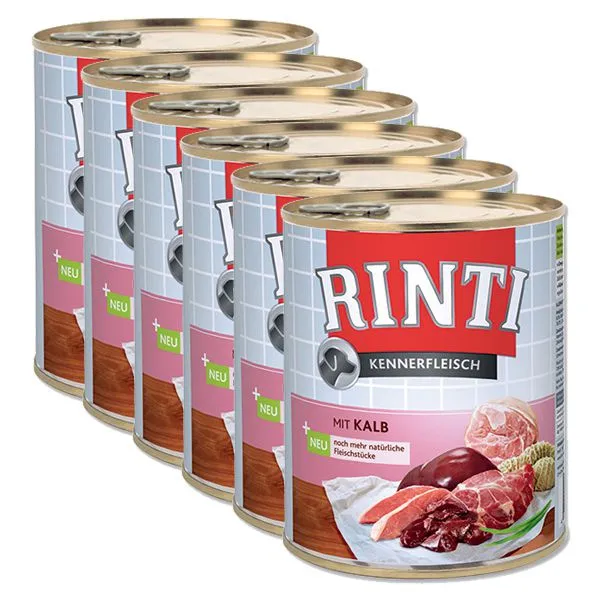 RINTI Teľa - konzerva 6 x 800g