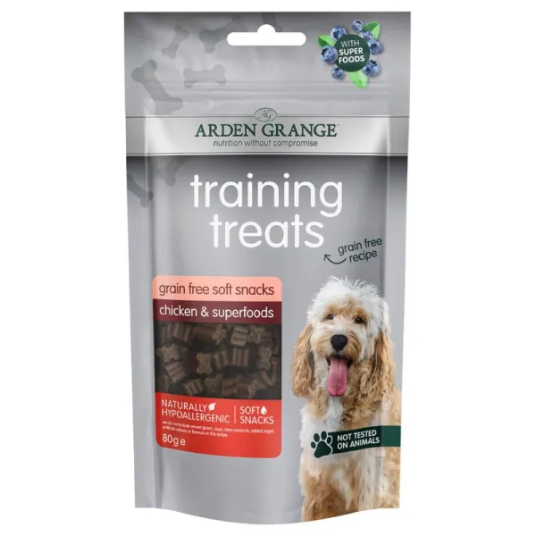 ARDEN GRANGE Training treats Chicken & Superfoods 80 g