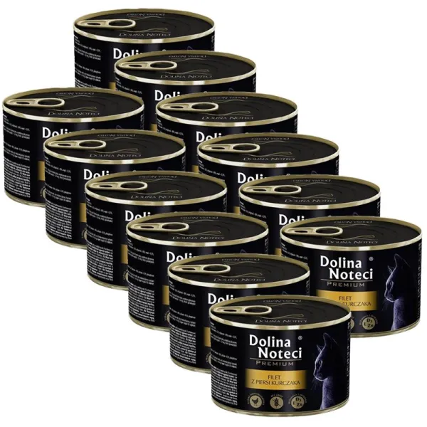 Dolina Noteci Premium Cat Fillet from Chicken Breast 12 x 185 g