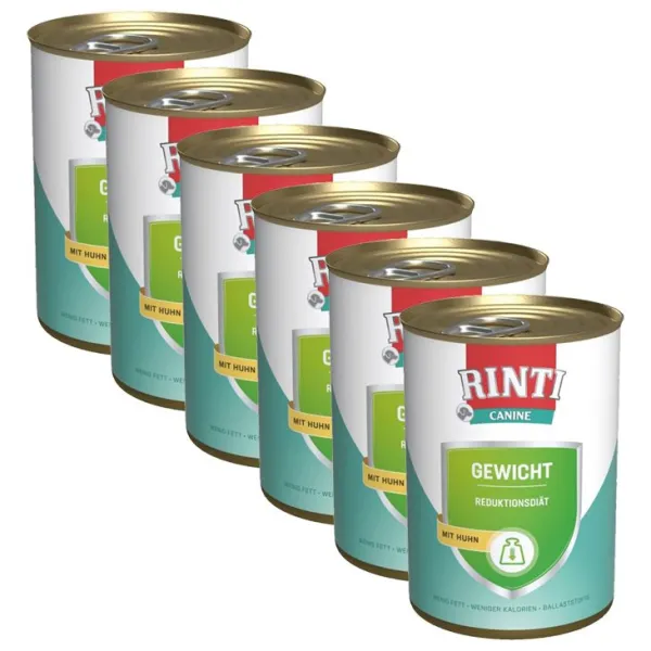 Konzerva RINTI Canine Weight kura 6 x 400 g
