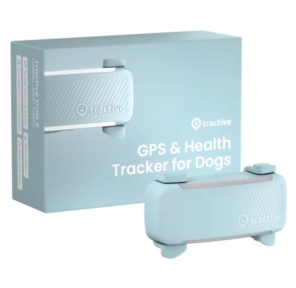 Tractive DOG 6 – GPS lokátor pre psy a monitor zdravia, mätový
