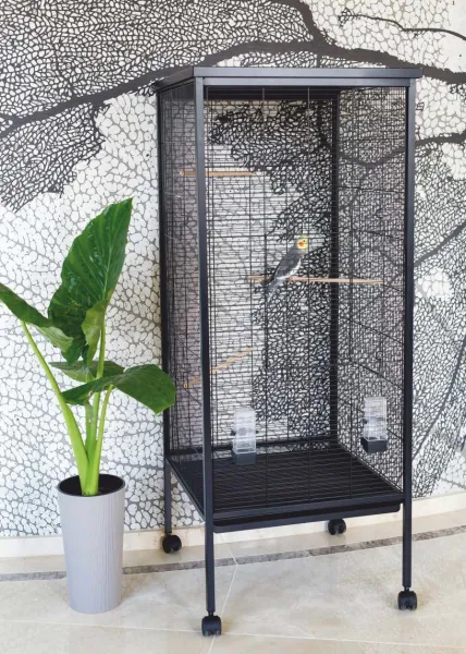 Klietka pre vtáky Big Bird Cage Modern - 60 x 60 x 151,5 cm