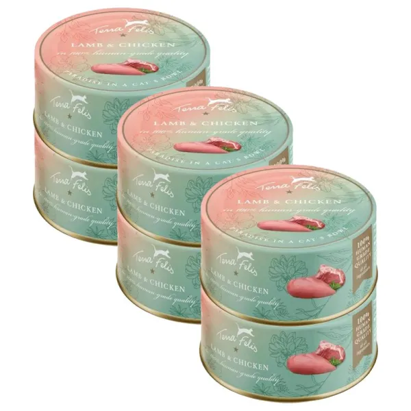 Terra Felis Chicken & Lamb 6 x 80 g
