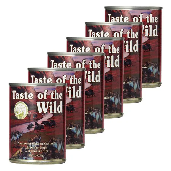 TASTE OF THE WILD Southwest Canyon Canine konzerva, 6 x 390g