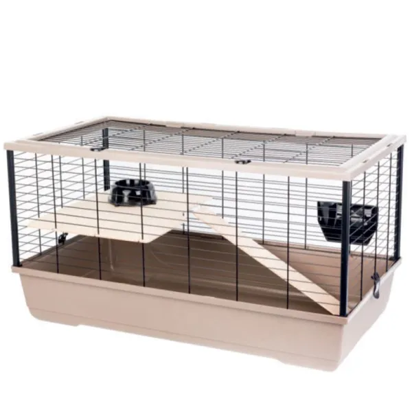 Klietka pre hlodavce a malé zvieratá Bunny 100 De Luxe BÉŽOVÁ