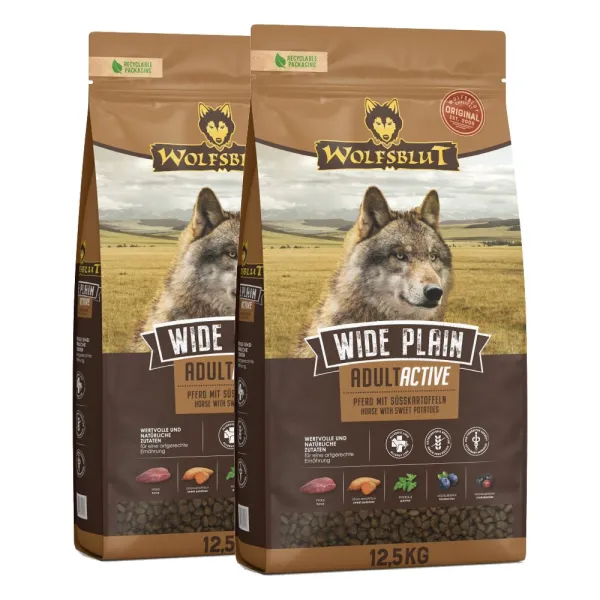 WOLFSBLUT Wide Plain Active 2 x 12,5 kg