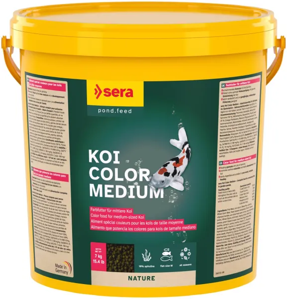 sera KOI COLOR MEDIUM 21 L