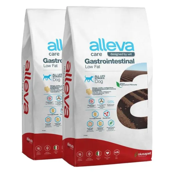 Alleva Care Dog Gastrointestinal Low Fat 2 x 12 kg