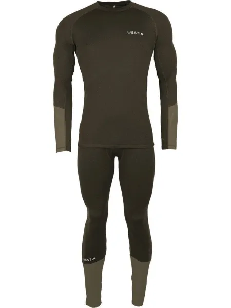 Westin THERMAL TECH BASELAYER SET Industrial Green L