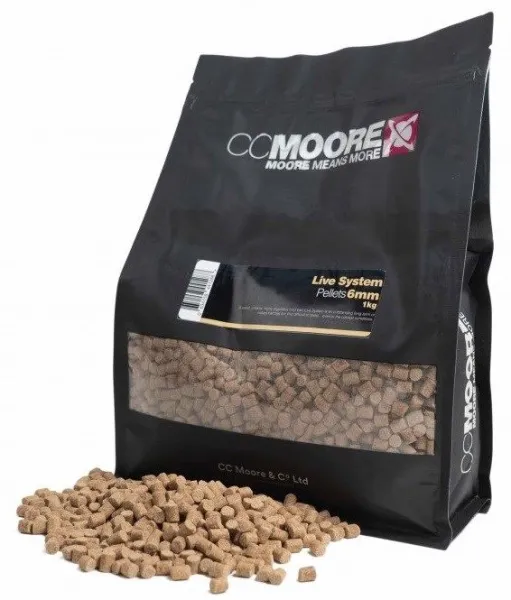 CC Moore Live System Pellets 6mm/1kg