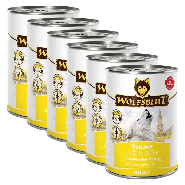 Konzerva WOLFSBLUT VetLine Urinary 6 x 395 g