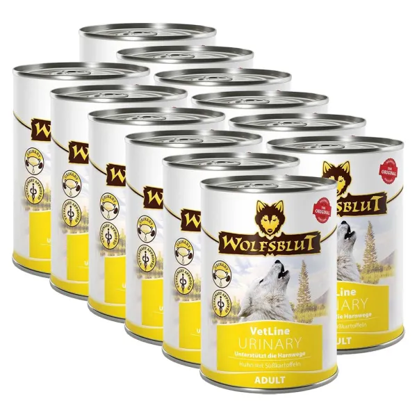 Konzerva WOLFSBLUT VetLine Urinary 12 x 395 g