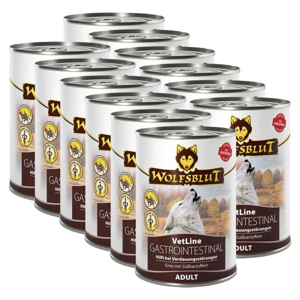Konzerva WOLFSBLUT VetLine Gastrointestinal 12 x 395 g