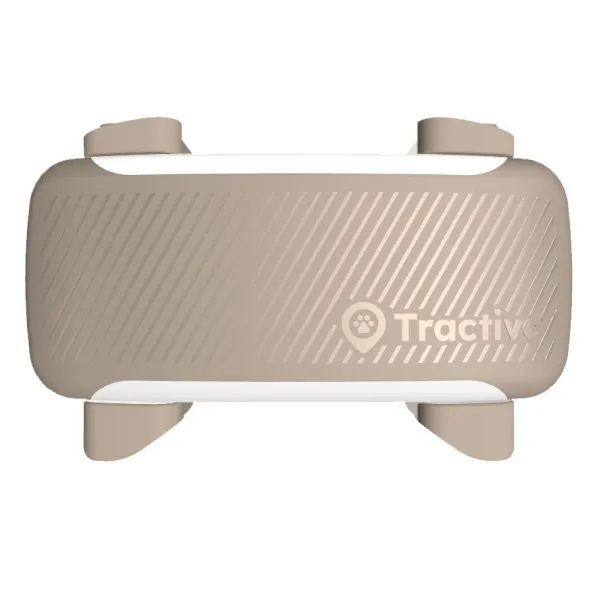 Tractive DOG 6 XL – GPS lokátor pre psy a monitor zdravia, hnedý
