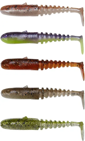 Savage Gear GOBSTER SHAD Clear Water Mix 9cm/9g/5x