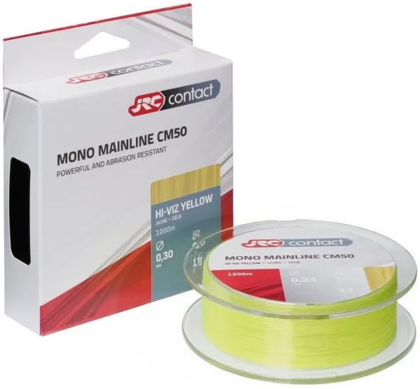 JRC Contact CM50 Hi Viz Yellow 1200m/0,40mm/13,5kg