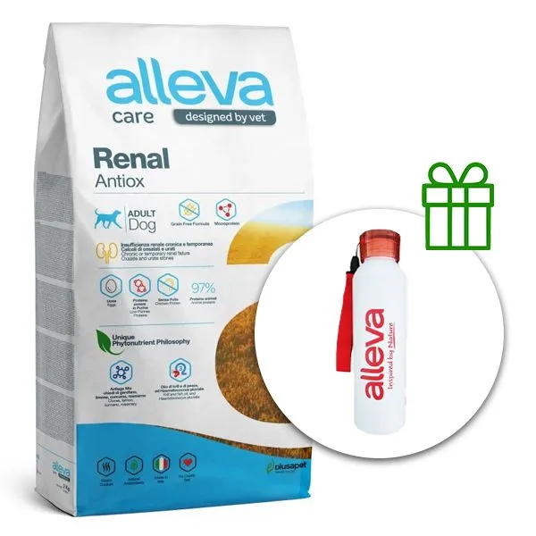 Alleva Care Dog Renal Antiox 12 kg + termofľaša ZADARMO