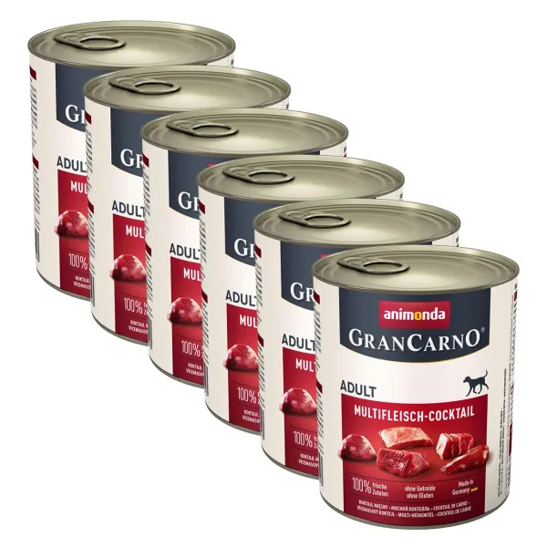 Animonda GranCarno Original Adult viacmäsová zmes - 6 x 800g