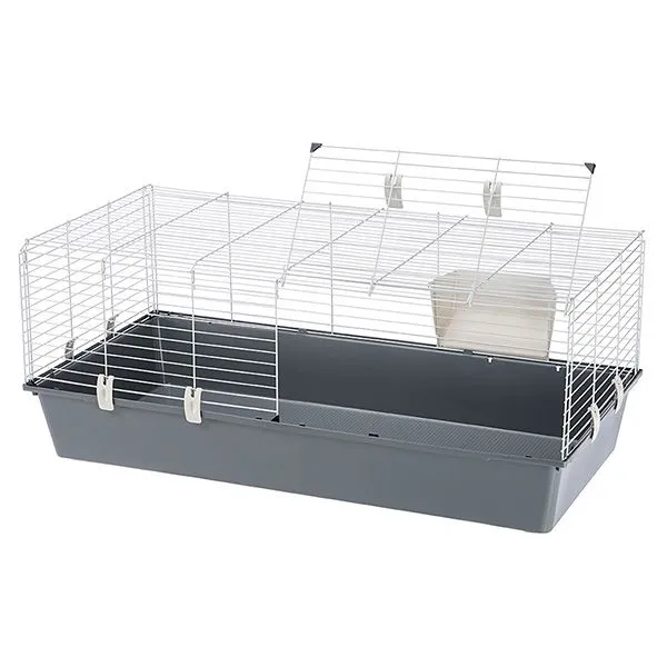 Klietka pre hlodavce RABBIT 120 sivá -  bez výbavy
