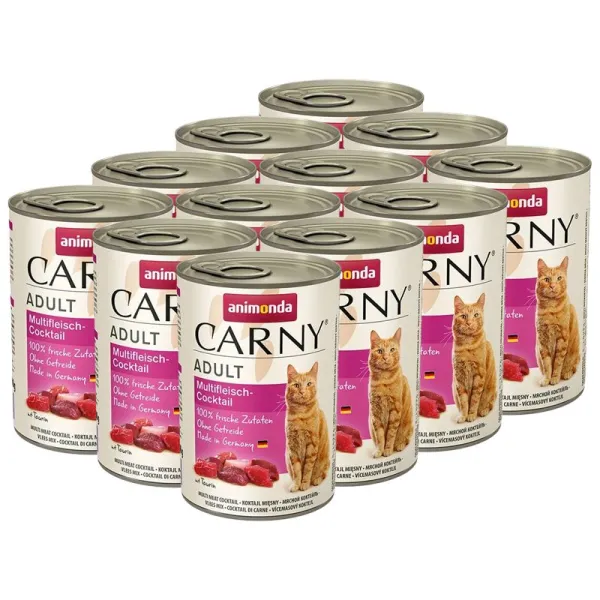 Animonda Carny Adult s mäsovou zmesou - 12 x 400 g
