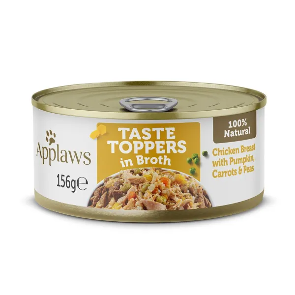 Konzerva APPLAWS dog kura a zelenina 156g