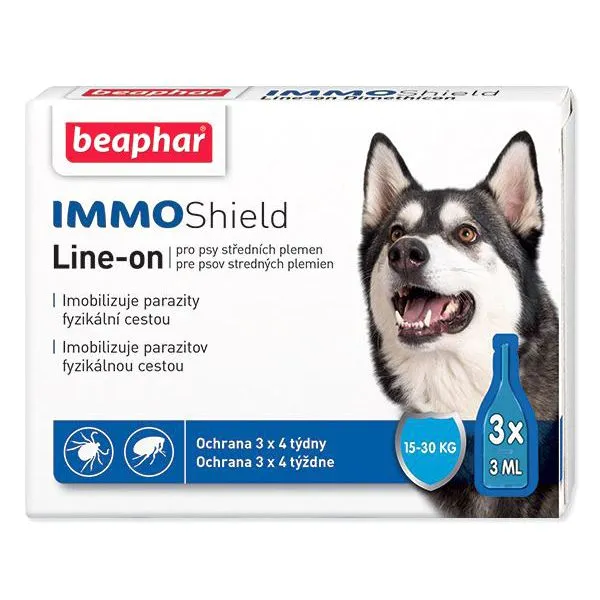 BEAPHAR IMMO SHIELD PES „M“ 3 x 3ml