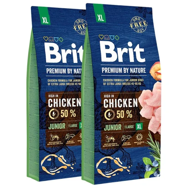 Brit Premium by Nature Junior Extra Large 2 x 15 kg