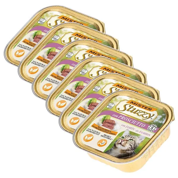 Vanička Mister STUZZY - šunka, 6 x 100g