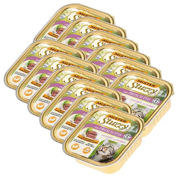 Vanička Mister STUZZY - šunka, 12 x 100g