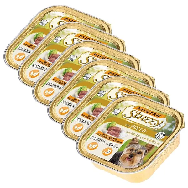 Vanička Mister STUZZY Dog - kuracie, 6 x 150g
