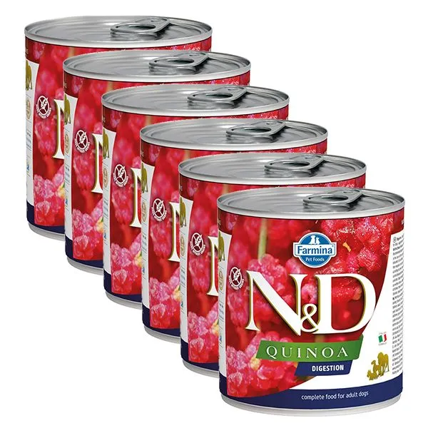 Farmina N&D dog Quinoa Digestion konzerva 6 x 285 g