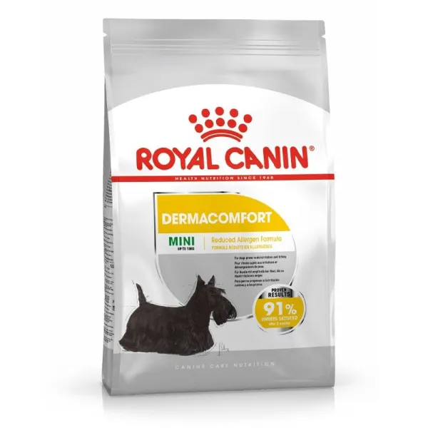 ROYAL CANIN Mini Dermacomfort granule pre malé psy s problémami s kožou 3 kg
