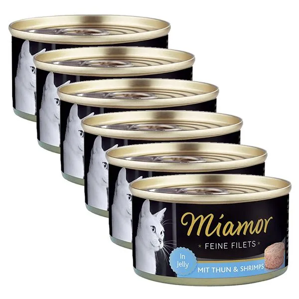 Konzerva Miamor Filet tuniak a krevety 6 x 100 g