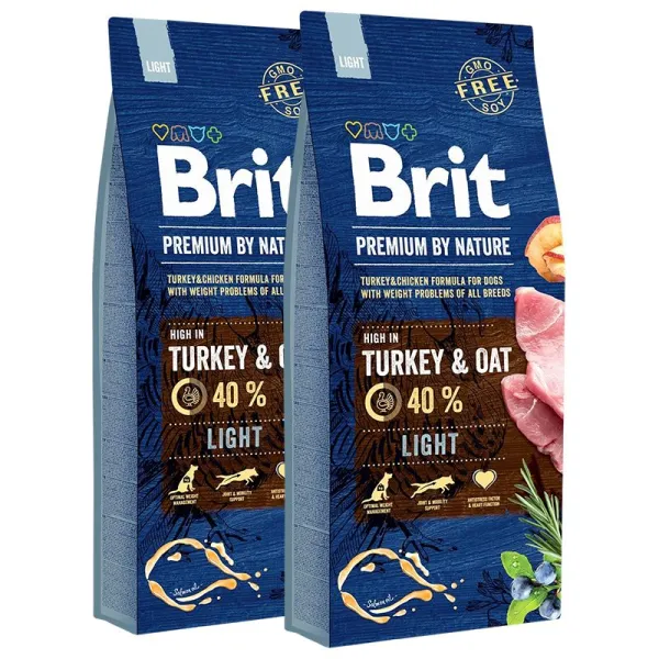 Brit Premium by Nature Light 2 x 15 kg