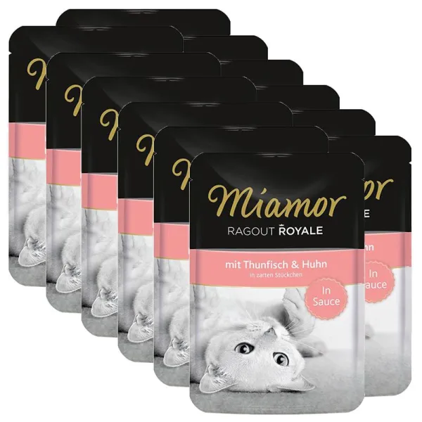 MIAMOR Ragout Royal tuniak a kura v omáčke 12 x 100 g