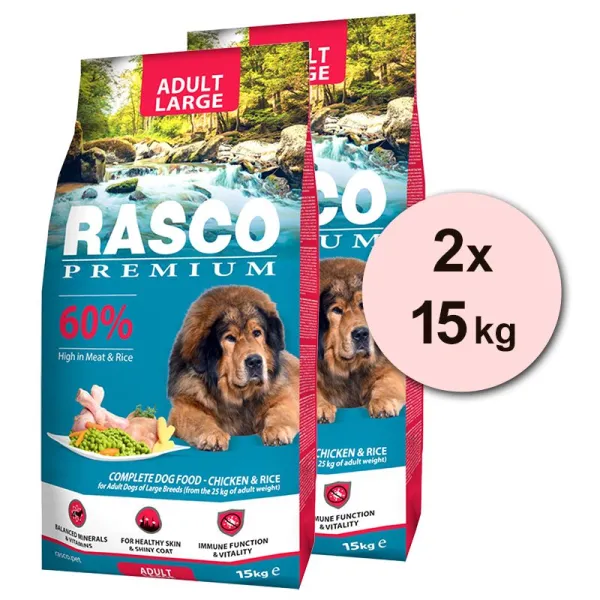 RASCO PREMIUM Adult Large 2 x 15 kg