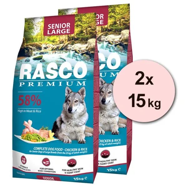 RASCO PREMIUM Senior Large 2 x 15 kg