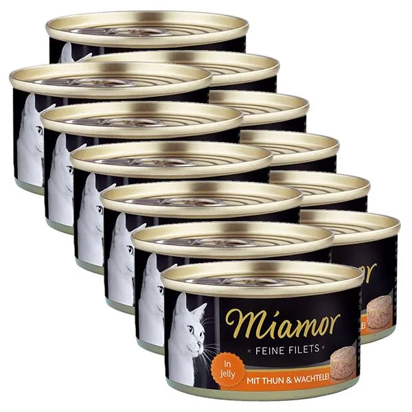 Konzerva Miamor Filet tuniak a prepeličie vajcia 12 x 100 g